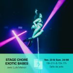 23 & 24/08 : STAGE CHORÉ EXOTIC BABES BY LULA